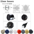 Hippcron 4-Sensor Car Parking Buzzer Alert System 12V