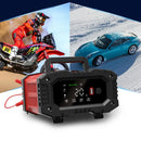 Smart Car Battery Charger 12V/24V AGM GEL WET Lead Acid 7-Segment
