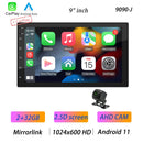 BQCC 4-Core 2DIN Car Radio Android Auto CarPlay WiFi BT GPS