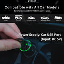 KWHUD K1 Universal HUD Car GPS Digital Speedometer