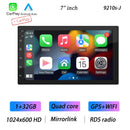 BQCC 4-Core 2DIN Car Radio Android Auto CarPlay WiFi BT GPS