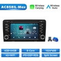 Player Multimídia Android 14 para Audi A3 2/8P (2003–2013) – 128GB, CarPlay Android Auto Wireless, DSP GPS