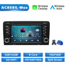 Player Multimídia Android 14 para Audi A3 2/8P (2003–2013) – 128GB, CarPlay Android Auto Wireless, DSP GPS