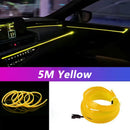 KIEND Fio EL LED USB Flexible de 5V para Luz Ambiental de Coche
