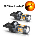 NLpearl 2 bombillas LED T20 7440 WY21W W21W 7443 W21/5W LED T20 superbrillantes 3030SMD, luz de marcha atrás para luz de señal de coche