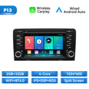 Player Multimídia Android 14 para Audi A3 2/8P (2003–2013) – 128GB, CarPlay Android Auto Wireless, DSP GPS