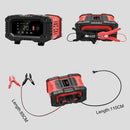 Smart Car Battery Charger 12V/24V AGM GEL WET Lead Acid 7-Segment