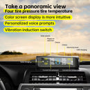 Car Tire Pressure Monitoring System 4 External Sensors Alarm