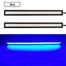 COB LED Car DRL Strip Lights 12V Aluminum Waterproof 10PCS