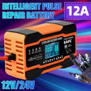 EAFC 12V 12A Car & Motorcycle Battery Charger AGM GEL WET