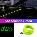 KIEND Fio EL LED USB Flexible de 5V para Luz Ambiental de Coche