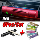 Car Air Freshener 8PCS Auto Interior Perfume Aroma