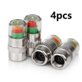 Car Tire Pressure Alert External Detection 4PCS Sensor