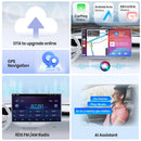Junsun 7" Wireless CarPlay Android Auto Car Stereo for BMW E46 M3 318 320 325 330 335 – GPS, WiFi, 4G, 8-Core, RDS