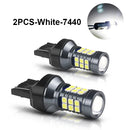NLpearl 2 bombillas LED T20 7440 WY21W W21W 7443 W21/5W LED T20 superbrillantes 3030SMD, luz de marcha atrás para luz de señal de coche