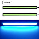 COB LED Car DRL Strip Lights 12V Aluminum Waterproof 10PCS