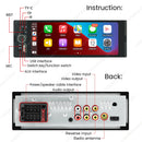 DIN Wireless CarPlay Android Auto HD Touch Car Stereo MP5