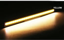 COB LED Car DRL Strip Lights 12V Aluminum Waterproof 10PCS