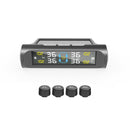 Car Tire Pressure Monitoring System 4 External Sensors Alarm