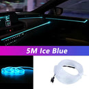 KIEND Fio EL LED USB Flexible de 5V para Luz Ambiental de Coche
