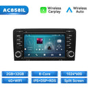 Player Multimídia Android 14 para Audi A3 2/8P (2003–2013) – 128GB, CarPlay Android Auto Wireless, DSP GPS