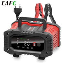 Smart Car Battery Charger 12V/24V AGM GEL WET Lead Acid 7-Segment