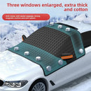 Winter Car Window Guard – Snow & Ice Proof Windshield Cover with Magnetic Fixing & Reflective Safety Strips