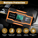 EAFC 12V 12A Car & Motorcycle Battery Charger AGM GEL WET