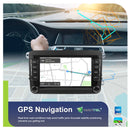 LeeKooLuu Android 13 Car Stereo 4GB+64GB with GPS & CarPlay for VW Skoda Octavia Golf 5 6 Touran Passat Polo Jetta