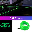 KIEND Fio EL LED USB Flexible de 5V para Luz Ambiental de Coche