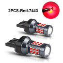 NLpearl 2 bombillas LED T20 7440 WY21W W21W 7443 W21/5W LED T20 superbrillantes 3030SMD, luz de marcha atrás para luz de señal de coche