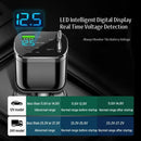 Ultra Fast Car Charger 5 Ports Dual PD Intelligent Display