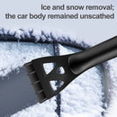 Rascador de Hielo y Cepillo de Nieve para Coche 2 en 1 | Limpieza Rápida de Parabrisas