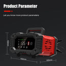 Smart Car Battery Charger 12V/24V AGM GEL WET Lead Acid 7-Segment