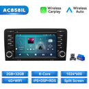 Player Multimídia Android 14 para Audi A3 2/8P (2003–2013) – 128GB, CarPlay Android Auto Wireless, DSP GPS