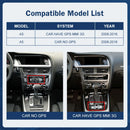 8.9"/12.3" Multimedia Touch Screen Display for Audi A5 S5 2008–2016 – Wireless CarPlay, Android Auto, AirPlay, Miracast
