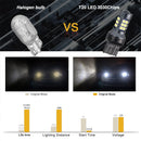 NLpearl 2 bombillas LED T20 7440 WY21W W21W 7443 W21/5W LED T20 superbrillantes 3030SMD, luz de marcha atrás para luz de señal de coche