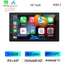 BQCC 4-Core 2DIN Car Radio Android Auto CarPlay WiFi BT GPS