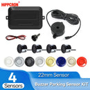 Hippcron 4-Sensor Car Parking Buzzer Alert System 12V