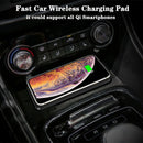 Car Wireless Charger Silicone Pad Fast Charger for iPhone 16/15 & Samsung S24/S23