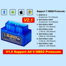 ELM327 V2.1 Mini OBD2 Wireless Car Diagnostic Scanner