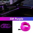 KIEND Fio EL LED USB Flexible de 5V para Luz Ambiental de Coche