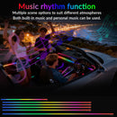 Symphony LED Neon Automotivo RGB 18IN1 – Luz Ambiente Interna Colorida com Música e Efeito Rainbow