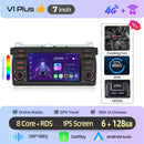 Junsun 7" Wireless CarPlay Android Auto Car Stereo for BMW E46 M3 318 320 325 330 335 – GPS, WiFi, 4G, 8-Core, RDS